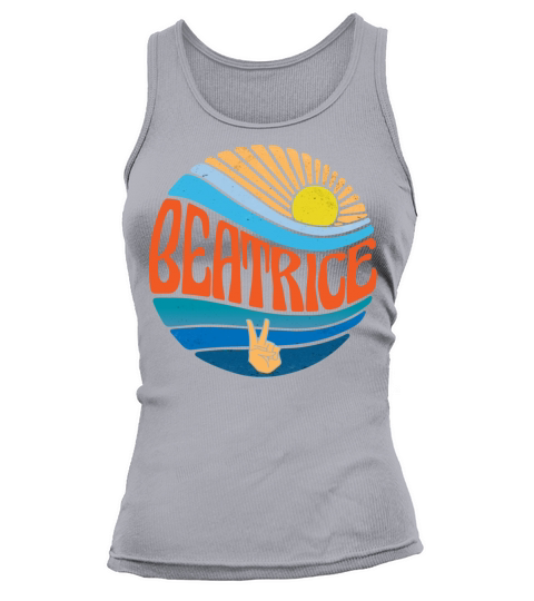 Beatrice Shirt Vintage Sunset Beatrice Groovy Tie Tank top Woman