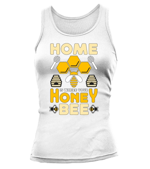Beekeeping Home Is Where Your Honeybee Beekeeper Tank top Woman