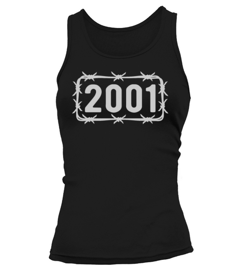 Birthday Vintage 2001 Barbed Wire Tank top Woman