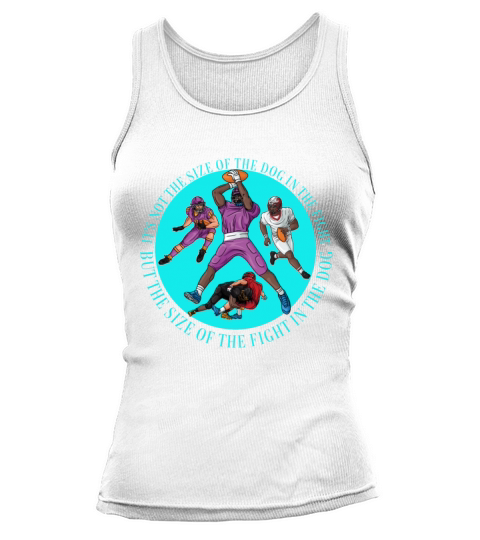 Famous quote of american football rugby player Tank top Woman