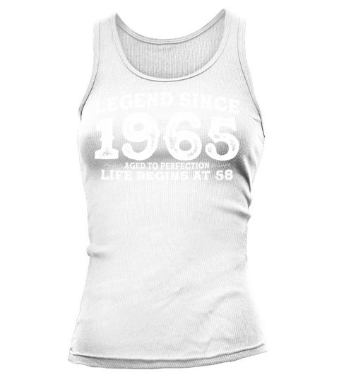 Legend Since 1965 58 Year of Perfection - 58th Tank top Woman