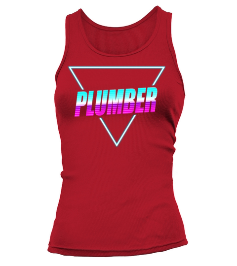 Plumbing Plumber 80s 90s Retro Tank top Woman