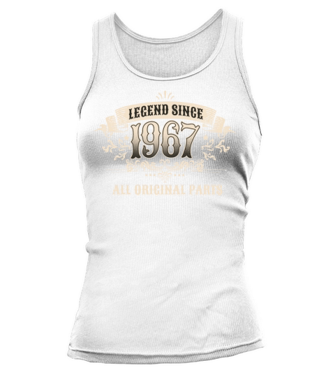Retro Vintage Legend Since 1967 Original Parts Tank top Woman