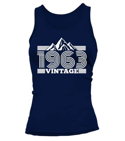 Vintage 1963 Birthday Retro Look Tank top Woman