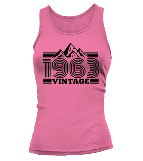 Vintage 1963 Birthday Retro Look Tank top Woman