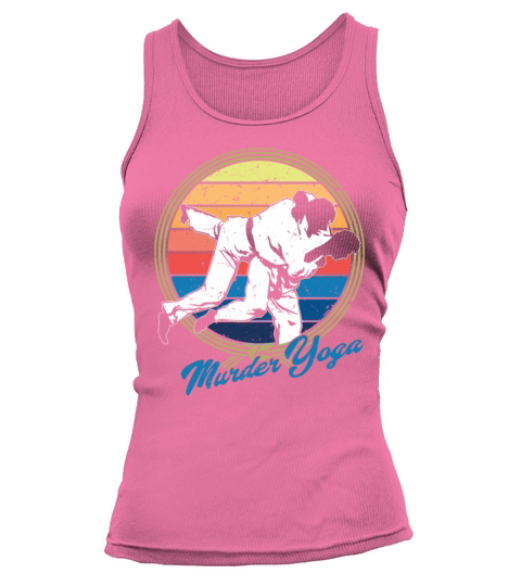 Vintage Brazilian Jiu-Jitsu Funny Murder Yoga Tank top Woman