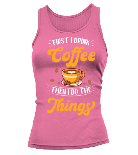 Vintage Coffee Graphic Tank top Woman