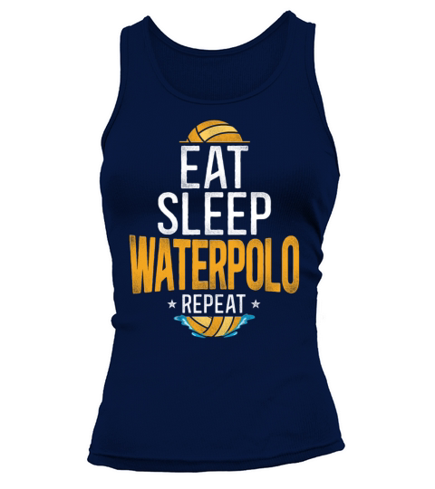 Water Polo Vintage Eat Sleep Water Tank top Woman