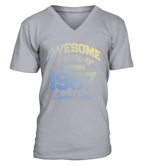 1967 awesome since V-Neck T-shirt