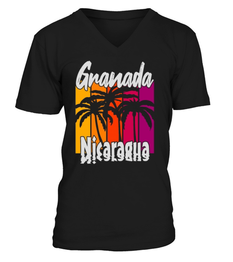 Granada Nicaragua V-Neck T-shirt