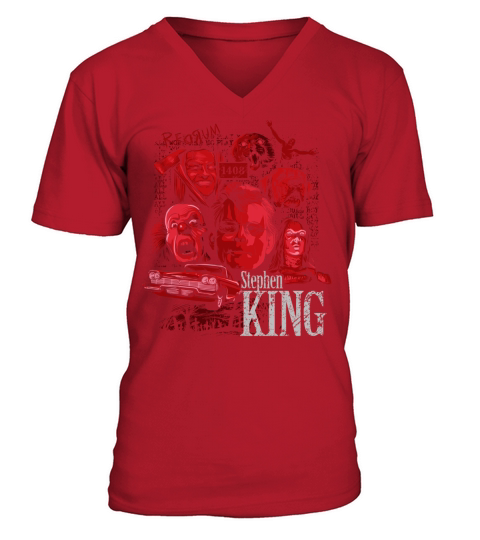 Halloween Allstar Team By Horror King Gift V-Neck T-shirt
