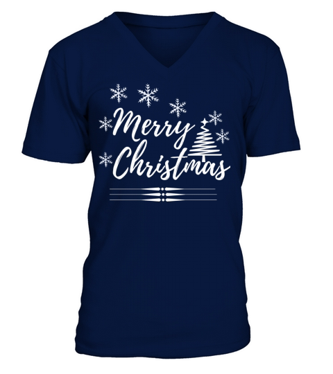 Merry Christmas V-Neck T-shirt