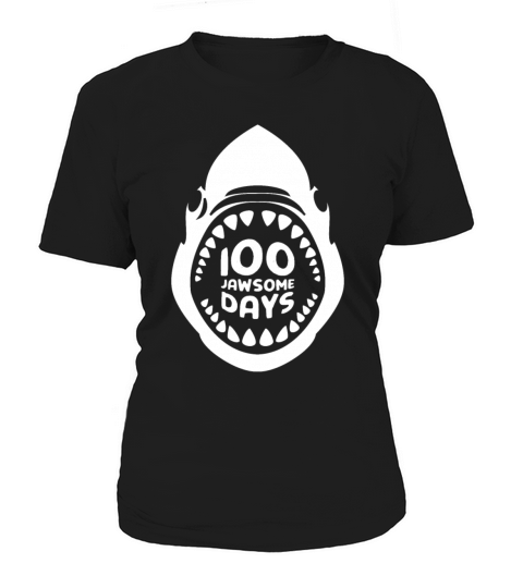 Jawsome Shark 100 Days Of School Women's T-Shirt
