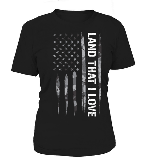 Land That I Love - American Flag Women's T-Shirt