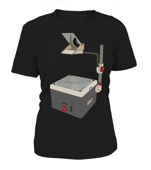 OHP 80s 90s Overhead Projector Women's T-Shirt