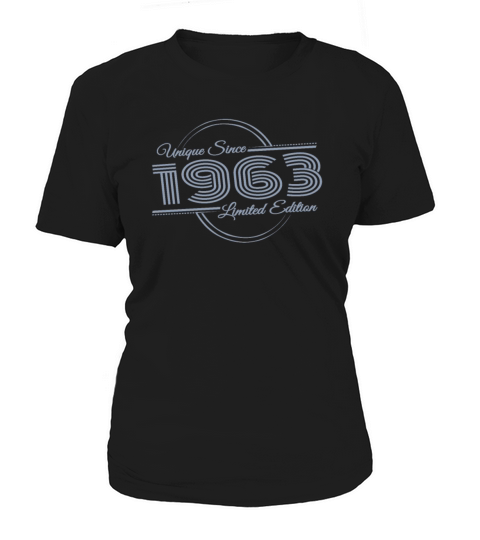 Unique since 1963 Retro Birthday Vintage Style Women's T-Shirt