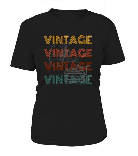 VINTAGE Gramophone Women's T-Shirt