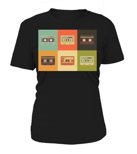Vintage Retro Cassette Design Women's T-Shirt