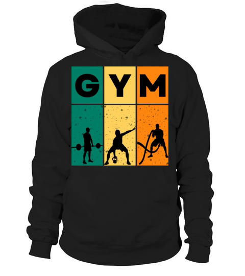 Colorful Modern Gym Sport Hoodie Unisex