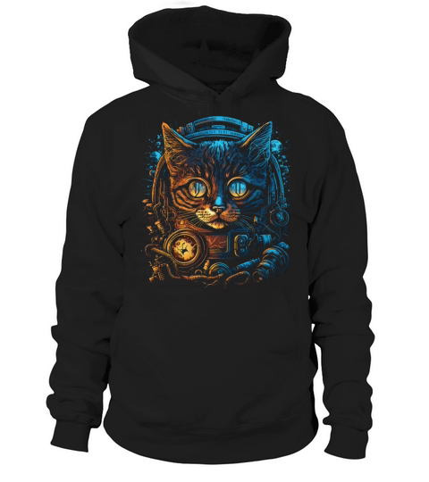 Space Kitty Hoodie Unisex
