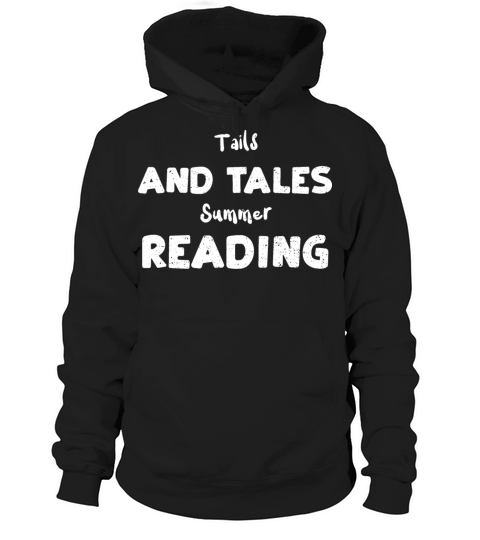 Tails And Tales Summer Reading Hoodie Unisex