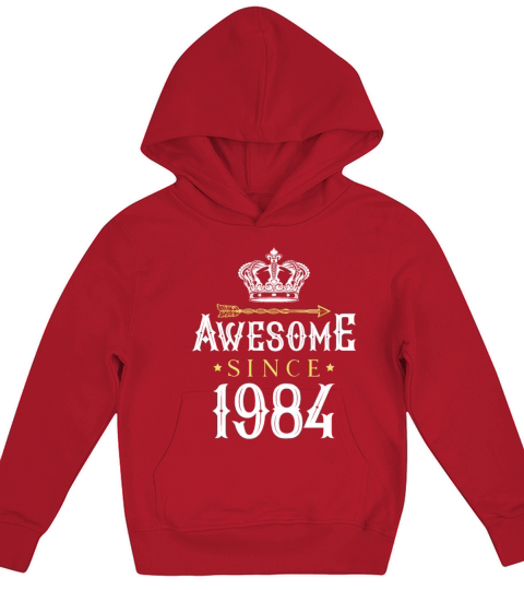 1984 awesome since Kids Hoodie