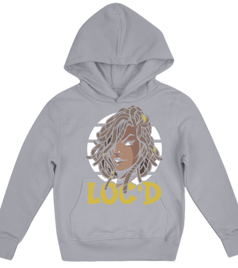 Its the Locs For Me - Afro Hair Black American Kids Hoodie