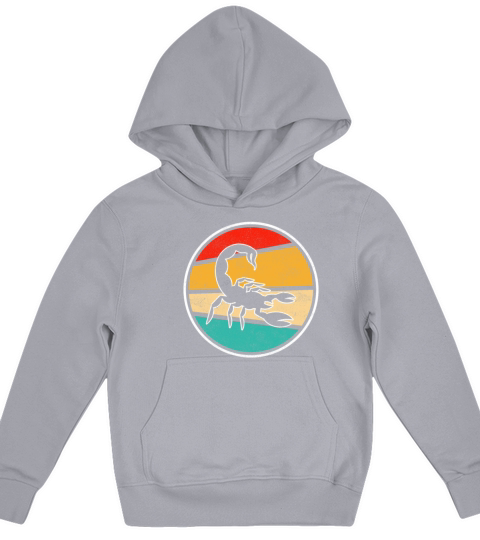 scorpion retro Kids Hoodie