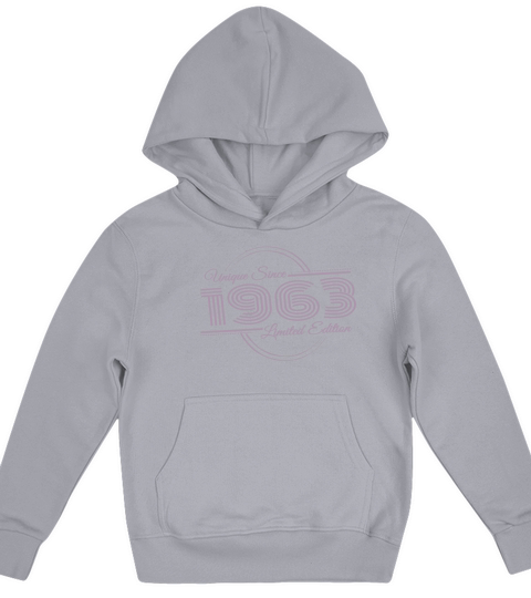 Unique since 1963 Retro Birthday Vintage Style Kids Hoodie
