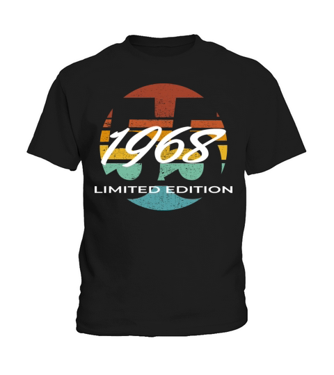 55th birthday men women 55 years 1968 vintage Kids T-Shirt