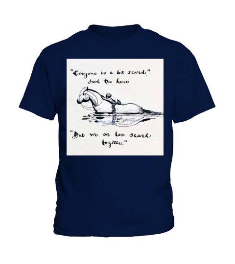 everyone is a bit scared Kids T-Shirt