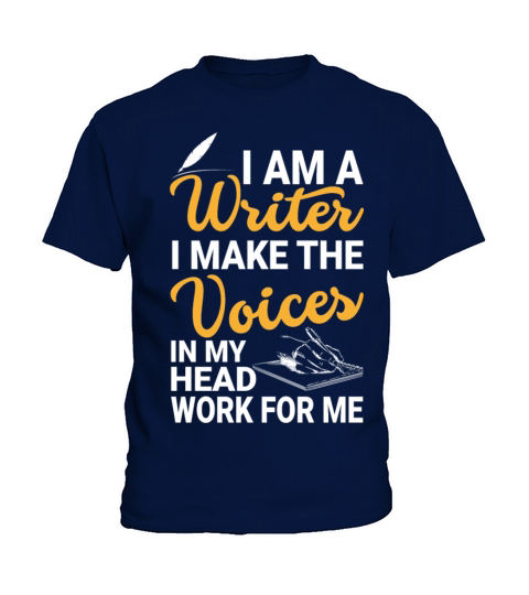 Im A Writer Quote Funny Author Novelist Writing Kids T-Shirt