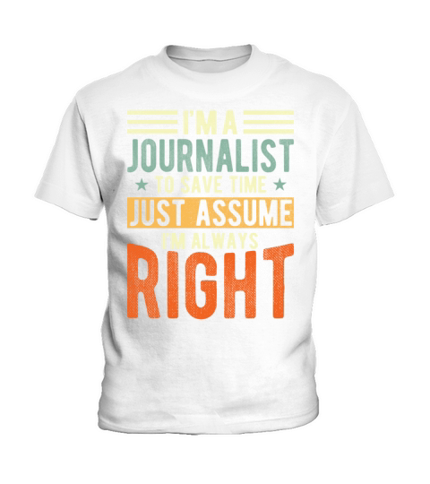 Journalist Kids T-Shirt