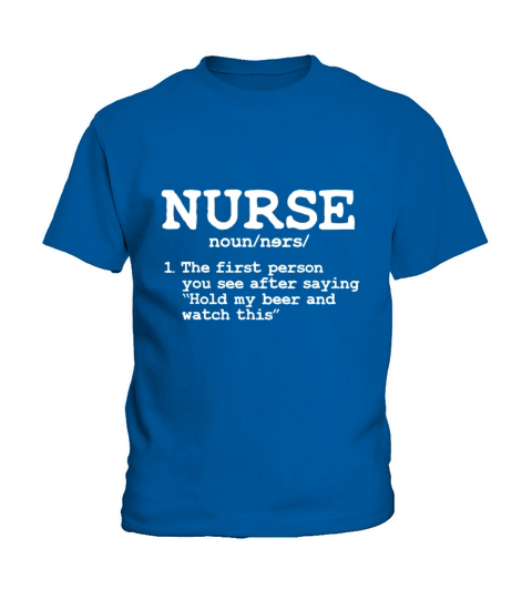 Nurse Definition Nursing Kids T-Shirt