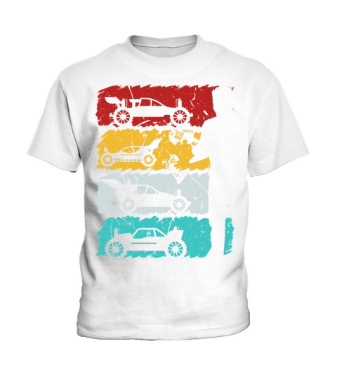 Remote Control Racing Vintage RC Car Kids T-Shirt
