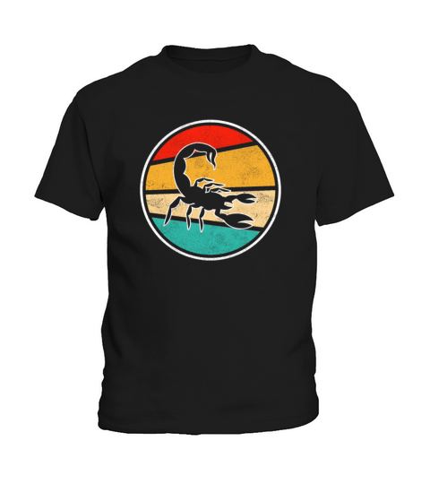scorpion retro Kids T-Shirt