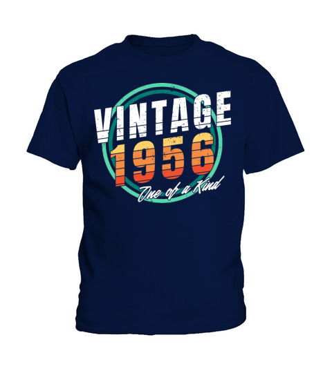 Vintage 1956 Shirt for Men Women 67 Year Old 67th Kids T-Shirt