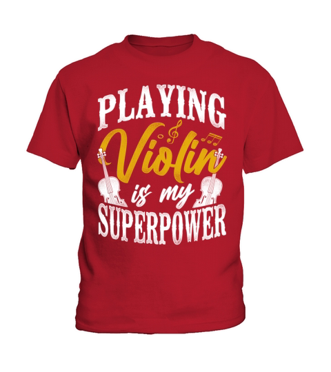 Violin Violinist Vintage Playing Kids T-Shirt