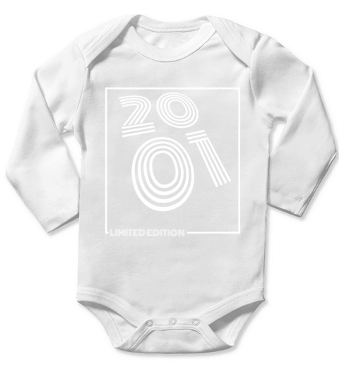 2001 Limited Zebra Edition Long Sleeve Baby One-Piece