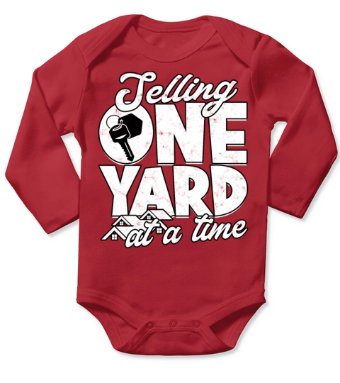 House Realtor Real Estate Agent Property Home Long Sleeve Baby One-Piece