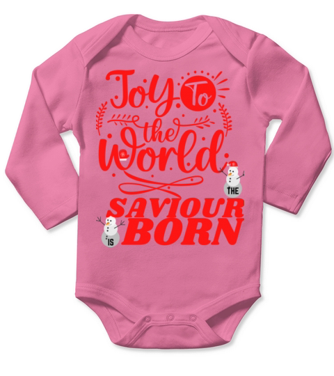 Merry Christmas And Happy New Year Long Sleeve Baby One-Piece