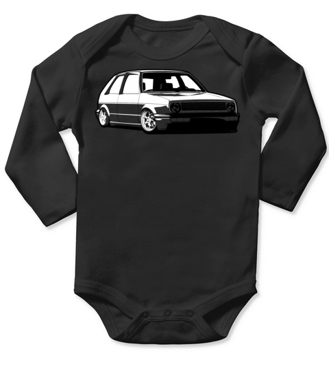 Mk2 Car Tuning Long Sleeve Baby One-Piece