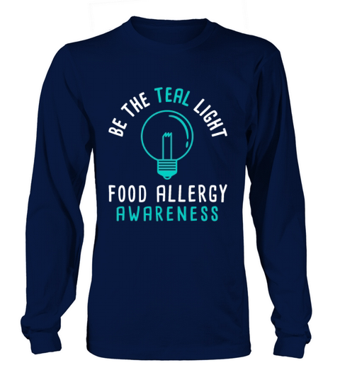 Be The Teal Light Food Allergy Awareness Long sleeved Unisex