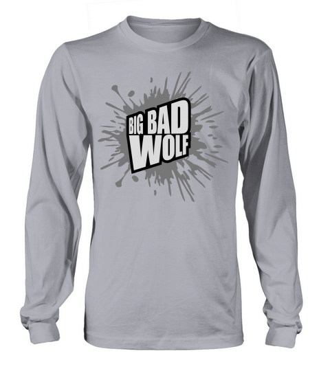 big bad wolf quote Long sleeved Unisex