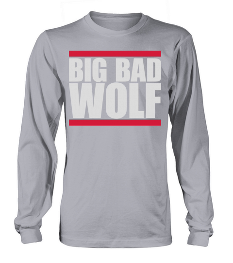big bad wolf quote Long sleeved Unisex