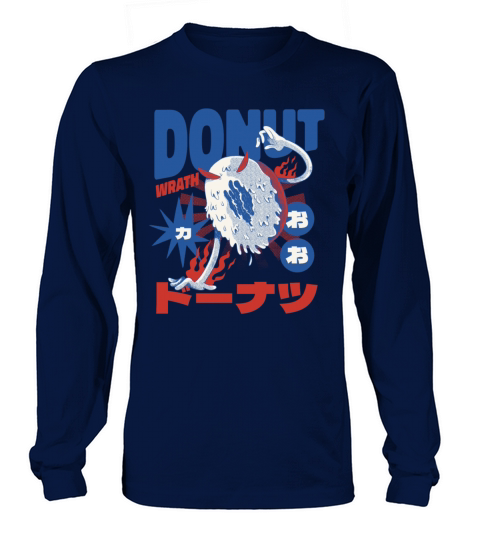 foodmonster - donut - asian food monster Long sleeved Unisex