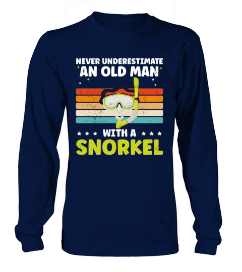 Funny Snorkeling Dive Design For Snorkeler Cool Long sleeved Unisex