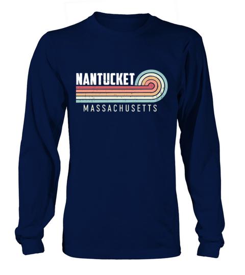 Nantucket National Park Vintage Long sleeved Unisex
