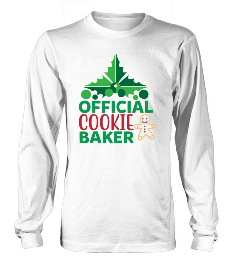 Official Cookie Baker Long sleeved Unisex