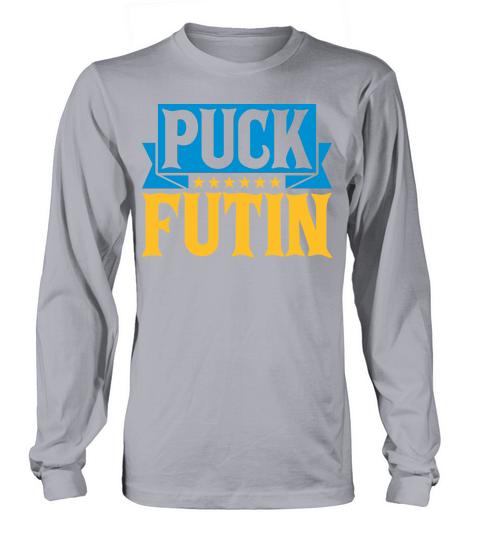 puck futin logo design Long sleeved Unisex